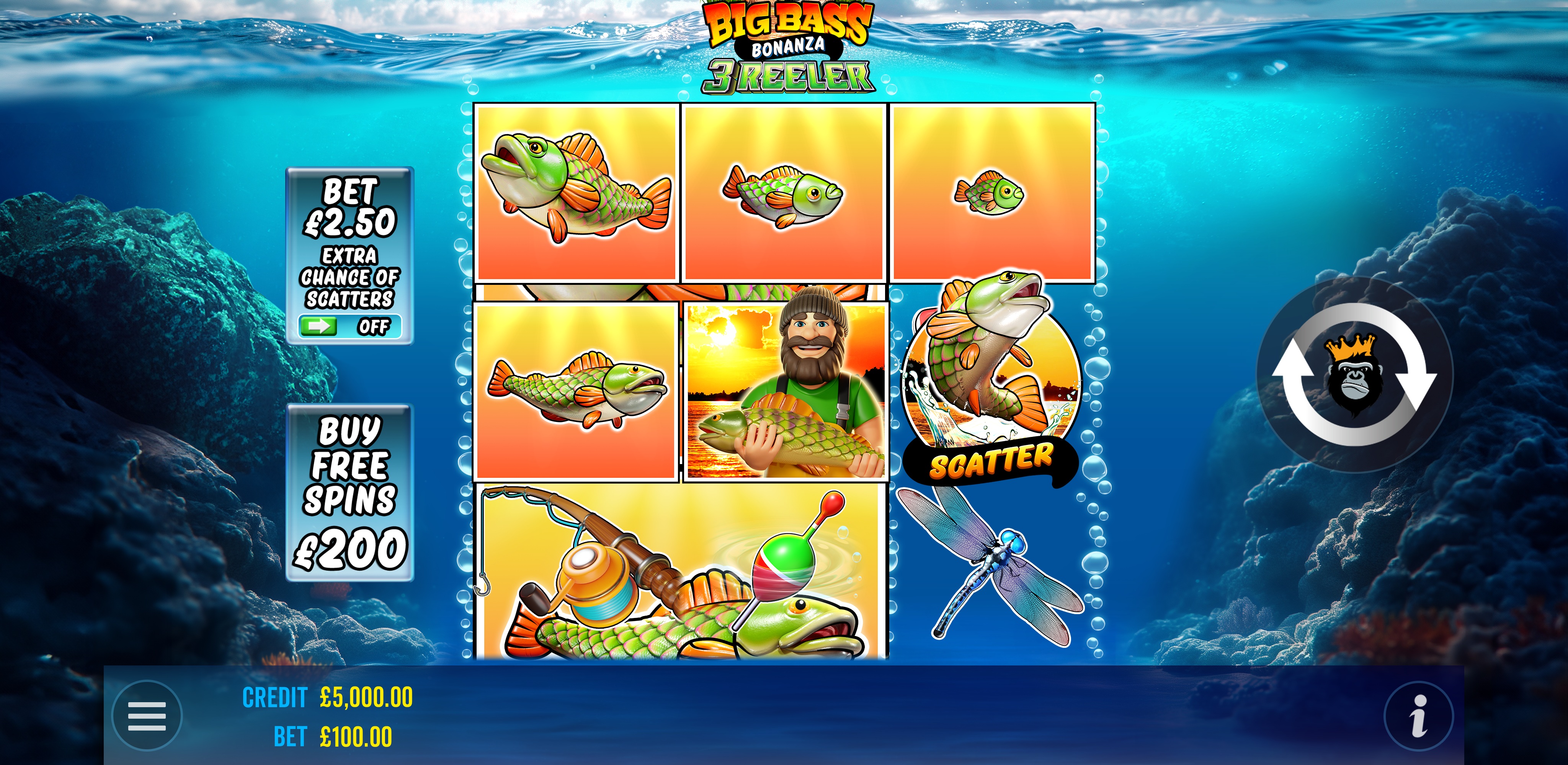 Big Bass Bonanza 3 Reeler - screenshot with slot description 8